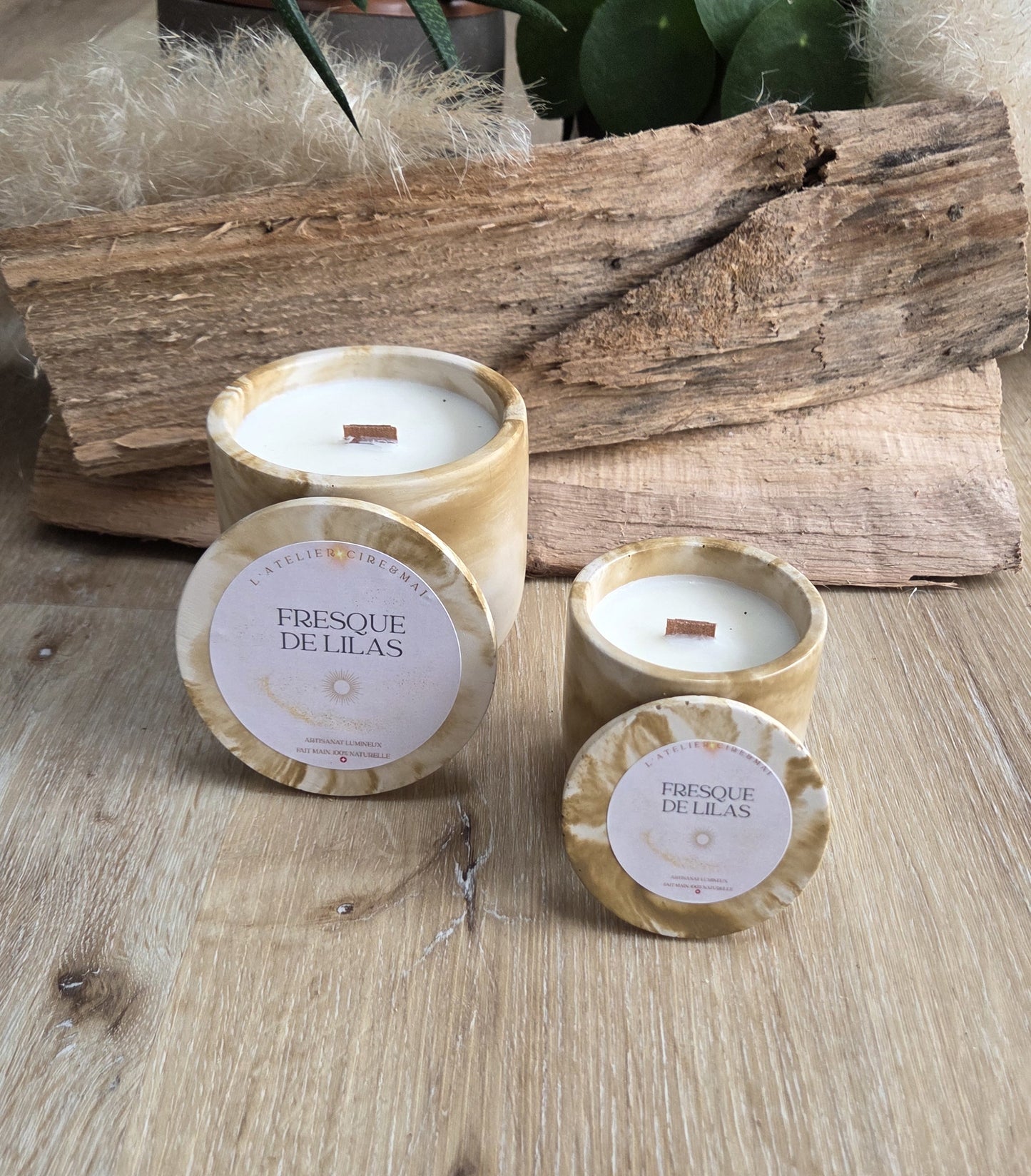 Fresque de lilas