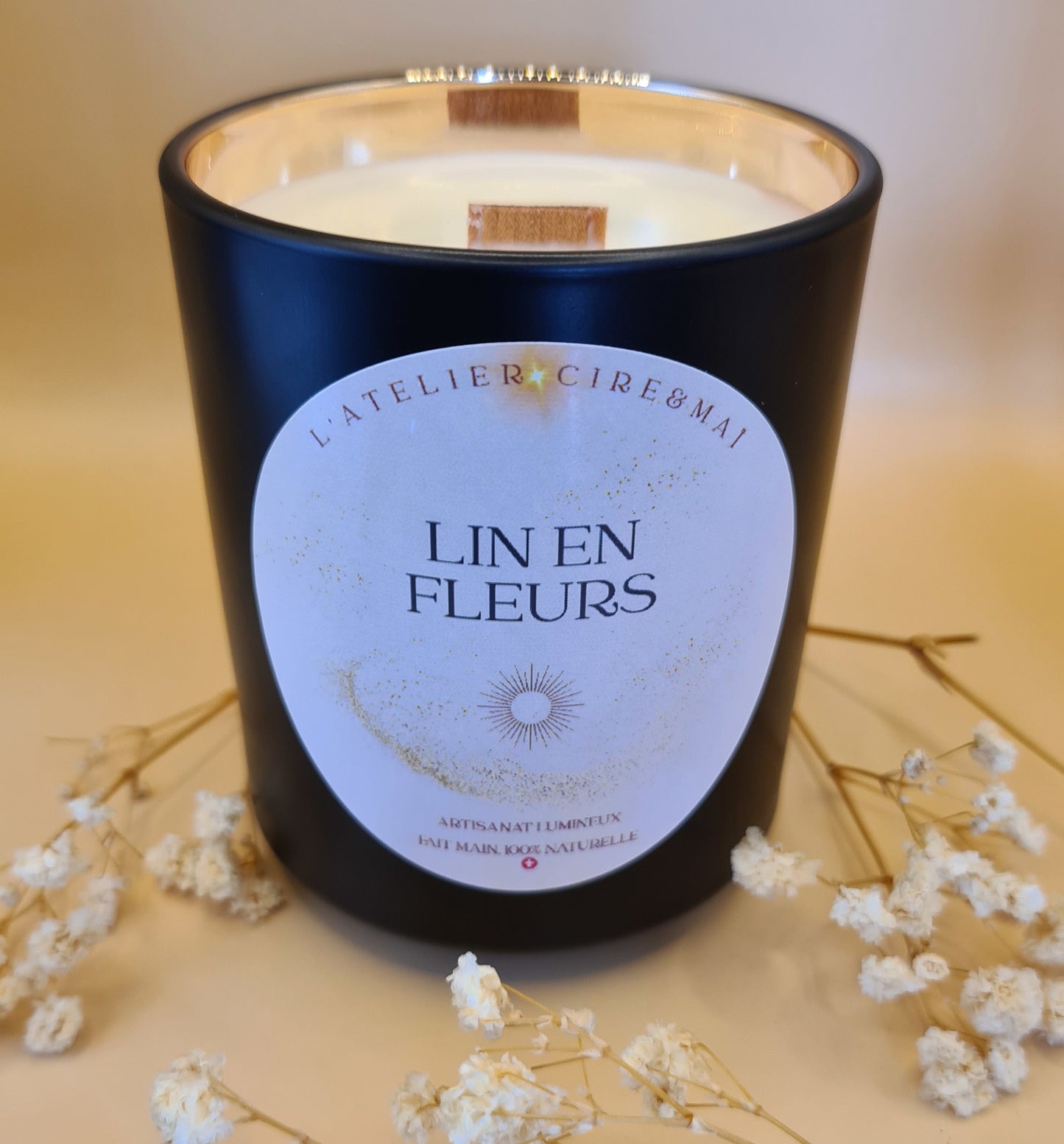Lin en fleurs
